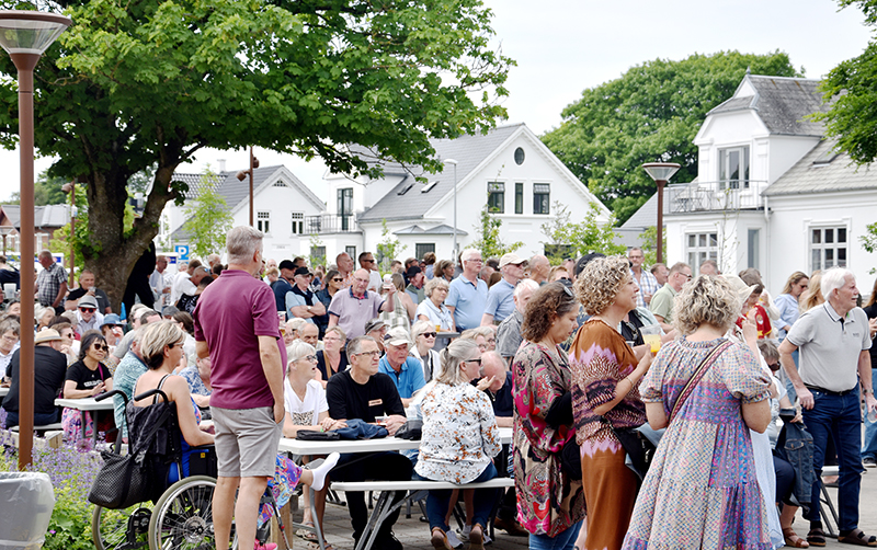 Et brag af en baggårdsfestival inde midt i Bramming