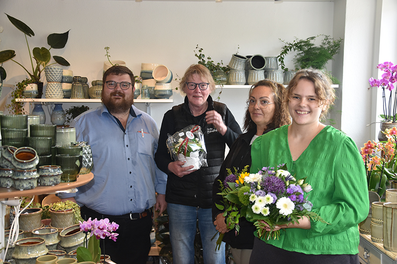 Gørding Blomsterbinderi får en søsterbutik i Bramming