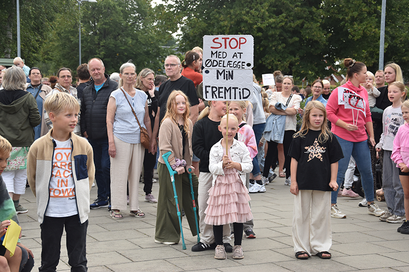 Forældreprotest mod kommunalt skoleudspil